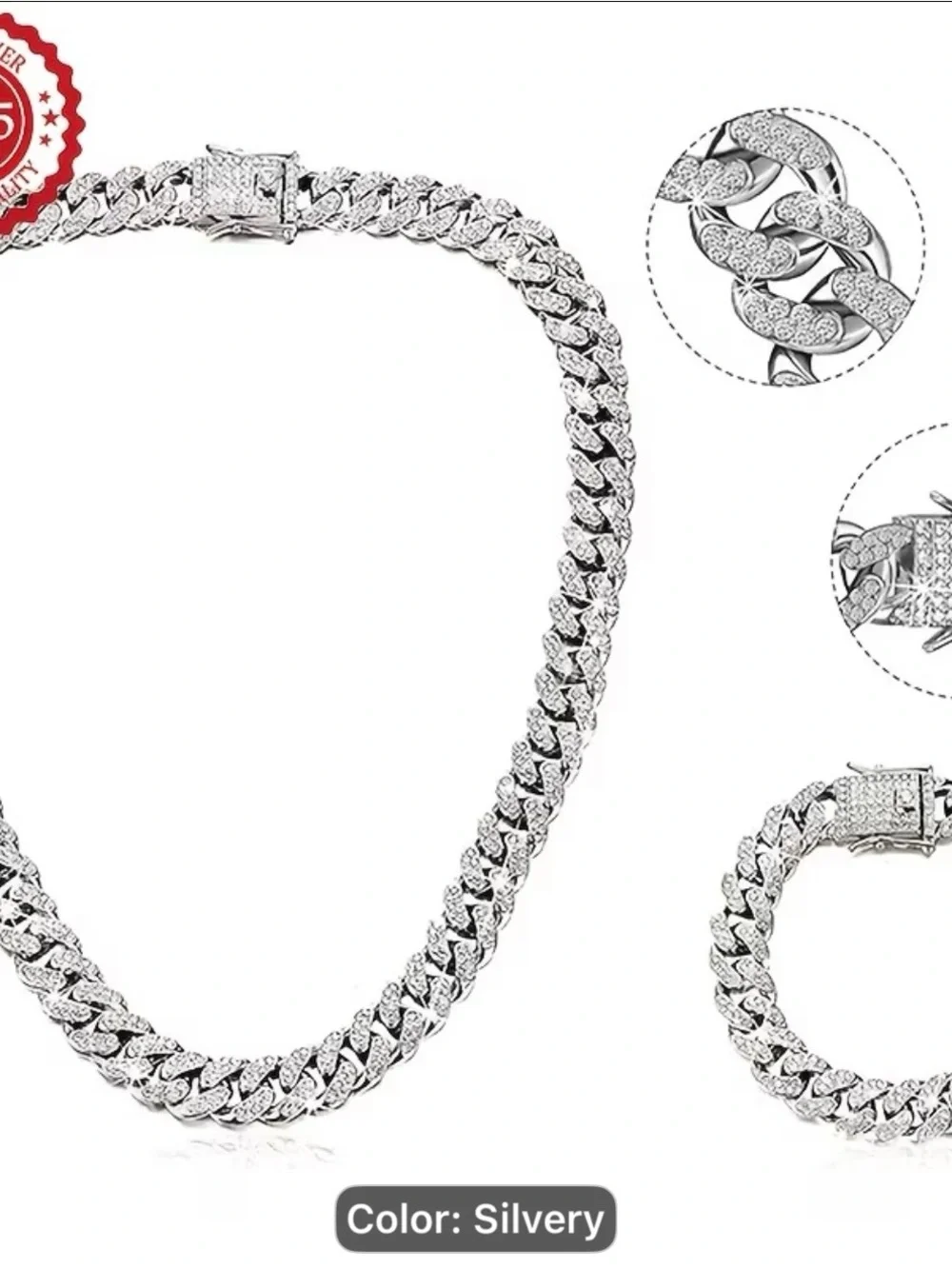 Men and woman necklace and bracelet set - Picture 5 of 5